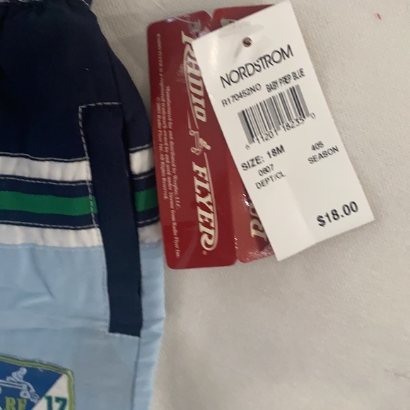 Vintage NWT Radio Flyer Swim trunk - Picture 3 of 4